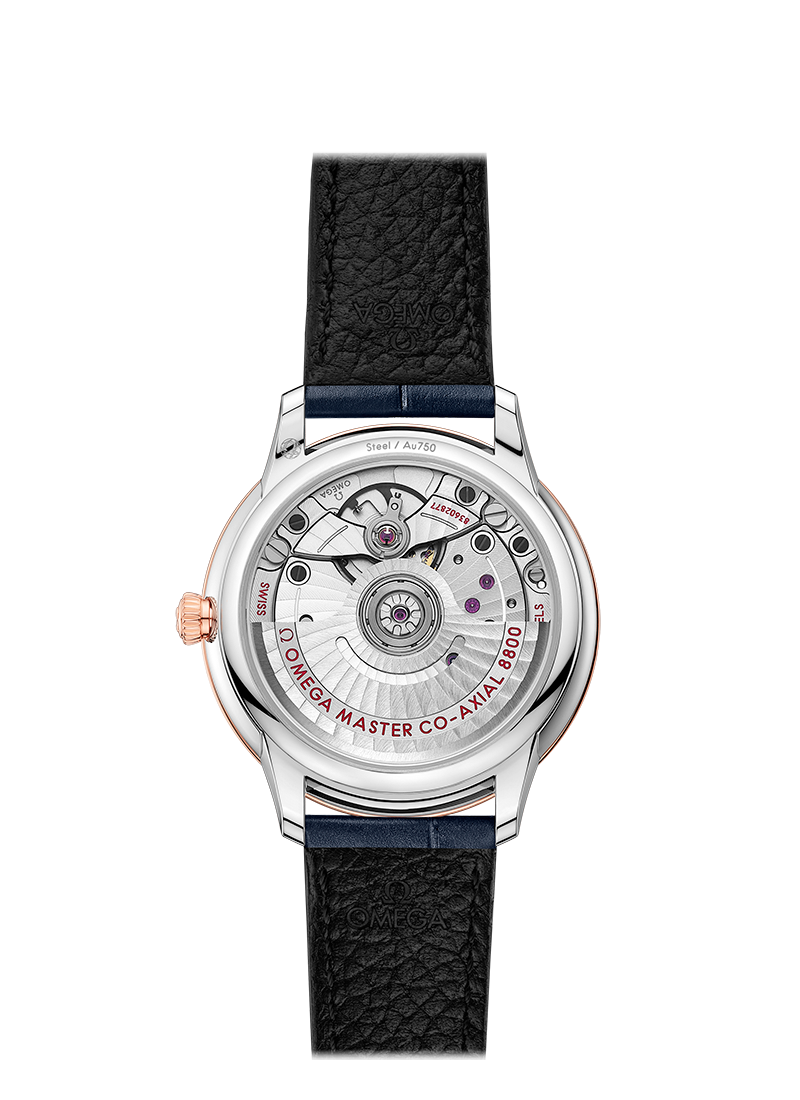 Omega de ville Steel Sedna Gold Chronometer Uhr 434.23.34.20.53.001-1