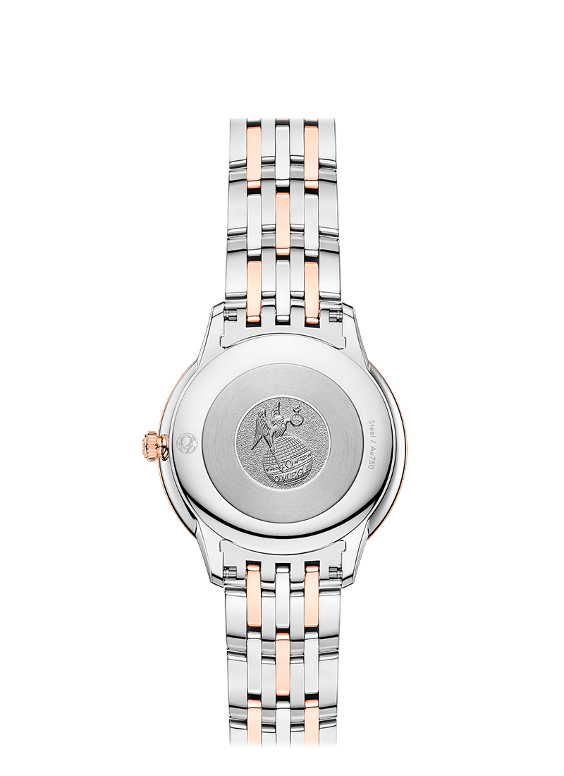 Omega de ville Steel Sedna Gold Replik Uhren 434.20.30.60.05.001-1