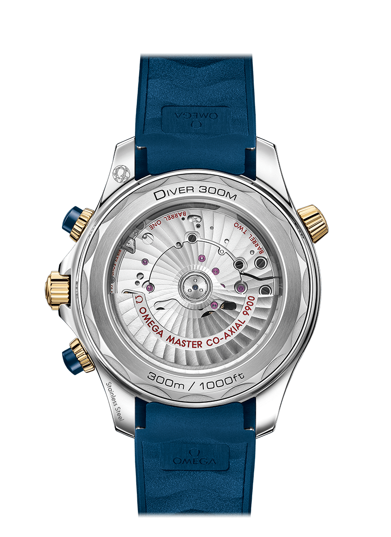 Omega Seamaster Stahlgelbgold Chronograph Uhr 210.22.44.51.03.001-1