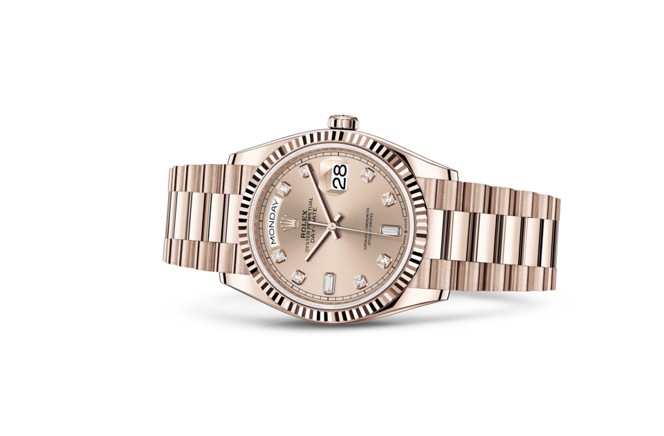 Rolex Day-Date 36 Auster 36 mm Everose Gold M128235-0009-1