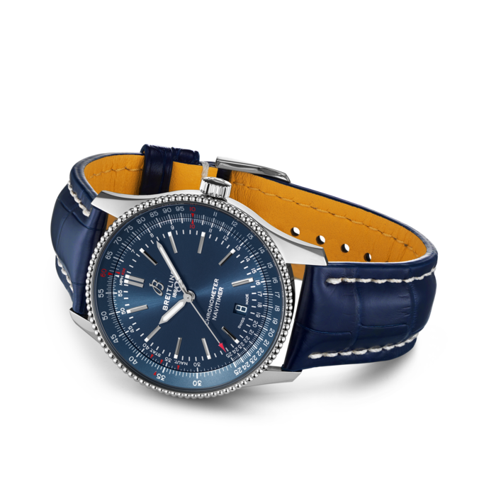 Breitling Navitimer Automatisch 41 Edelstahlblau A17326161C1P3-2
