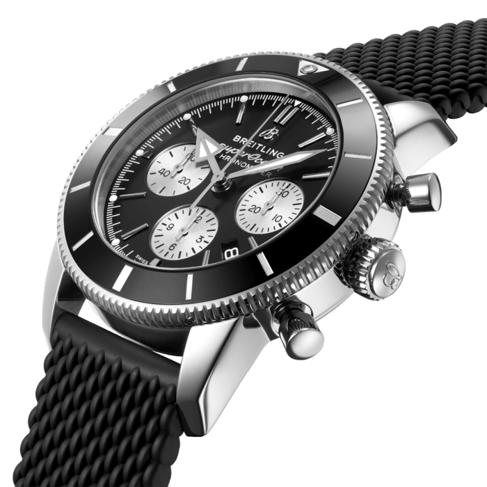 Breitling Superocean Heritage B01 Chronograph 44 Edelstahl Black AB0162121B1S1-1