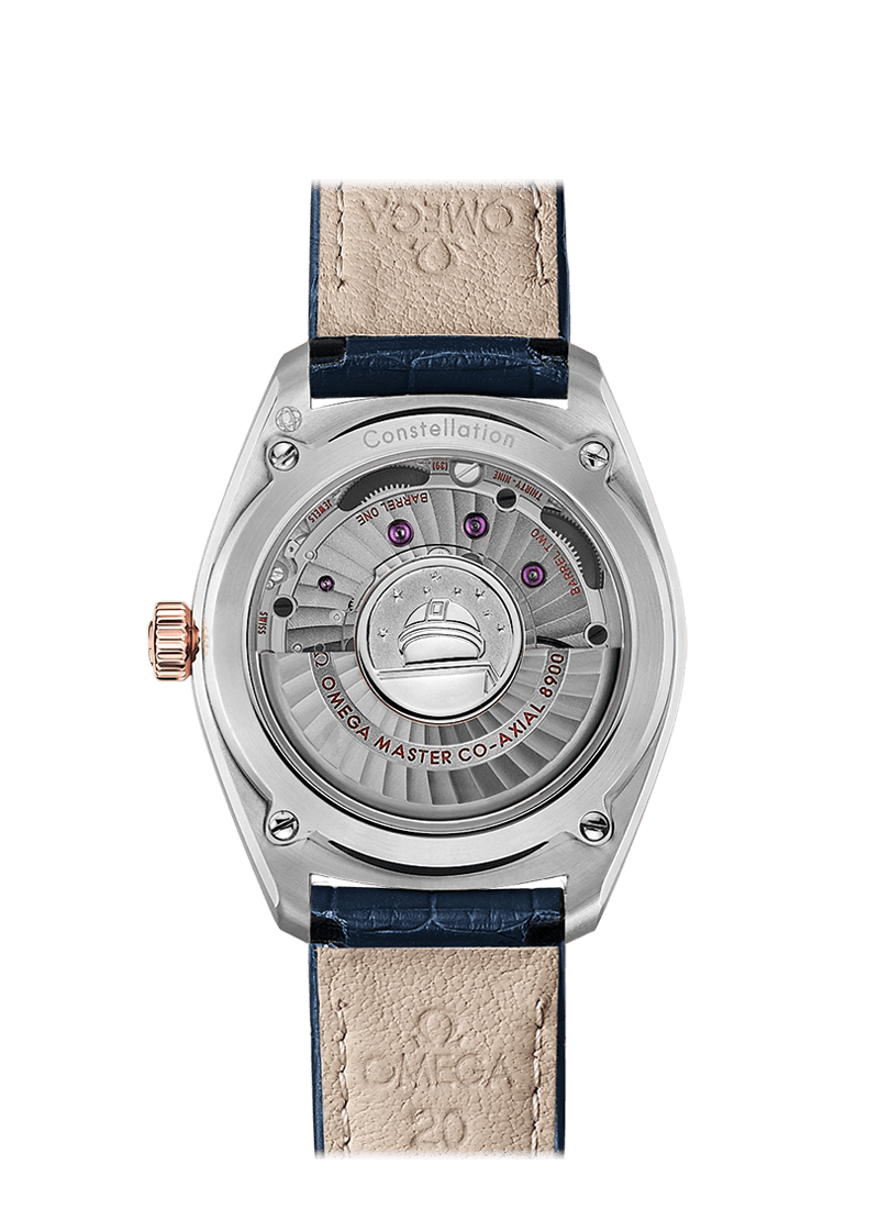 Omega Constellation Stahl Sedna Gold Chronometer Uhr 130.23.39.21.03.001-1