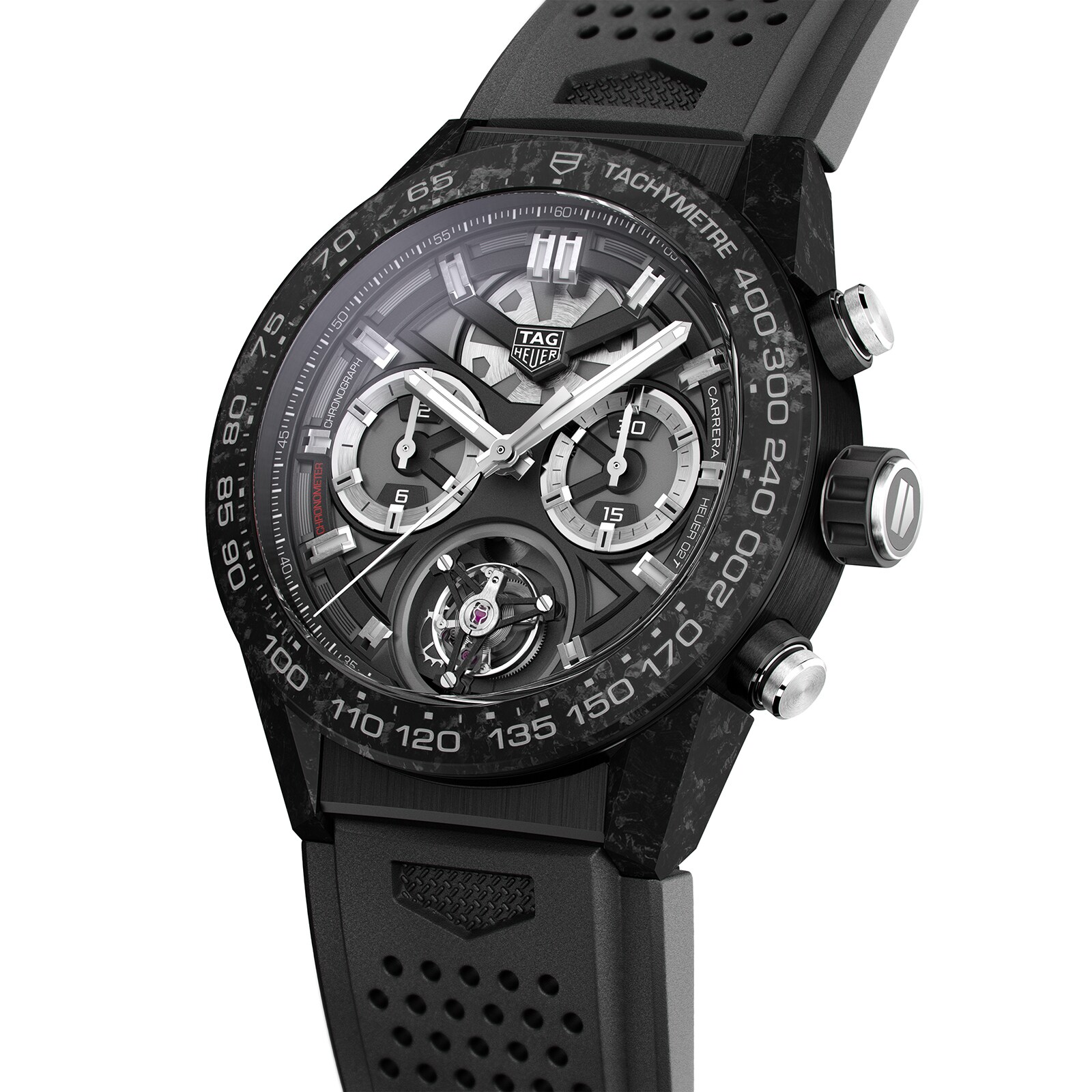 Tag Heuer Carrera Automatisch Chronograph 45mm Herren Replik Uhren CAR5A8W.ft6071-1