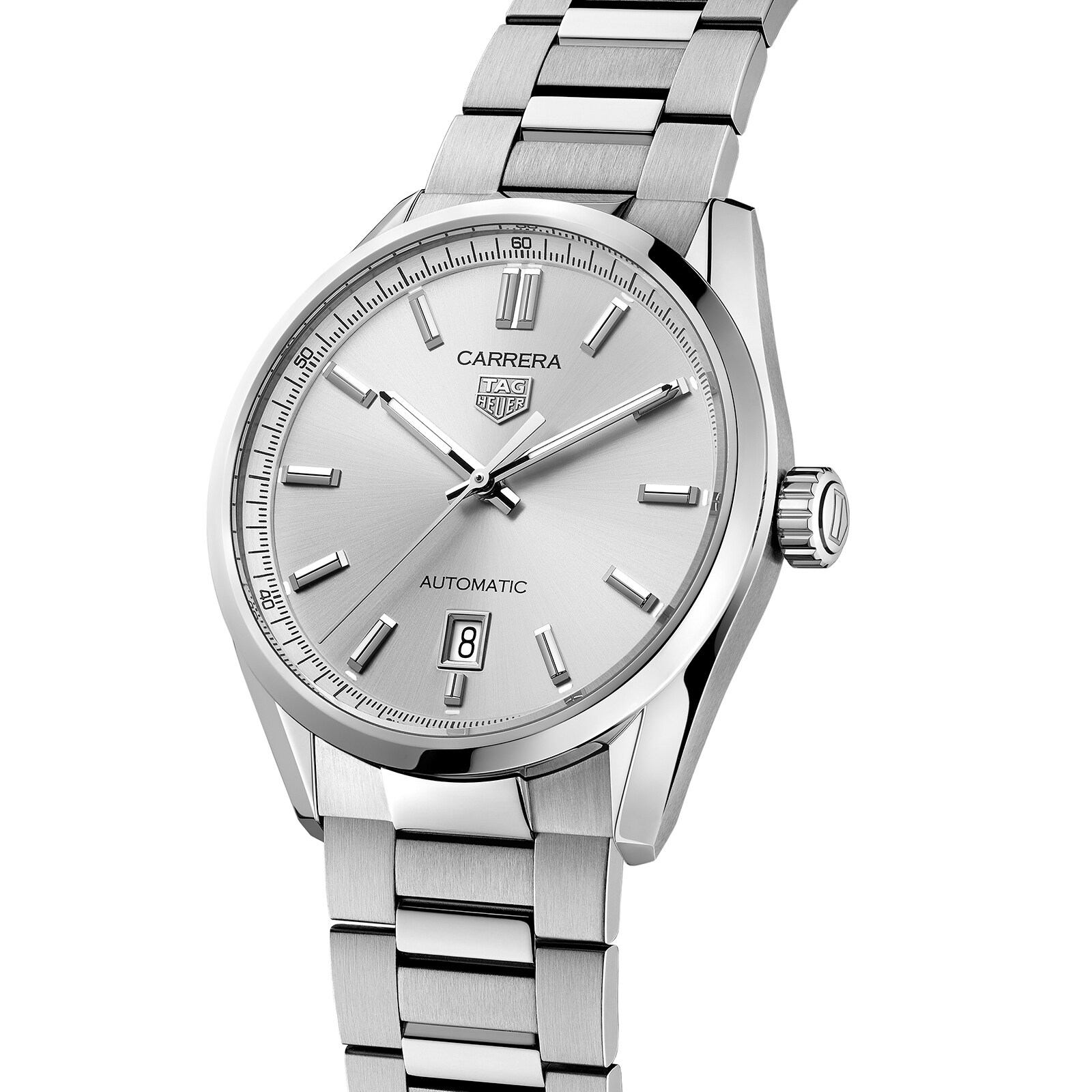 Tag Heuer Carrera Drei-Hand 39mm Automatische Herren WBN2111.BA0639-1