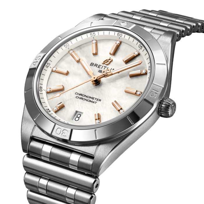Breitling Chronomat Automatic 36 Edelstahl-Perlmutter A10380101A4A1-1