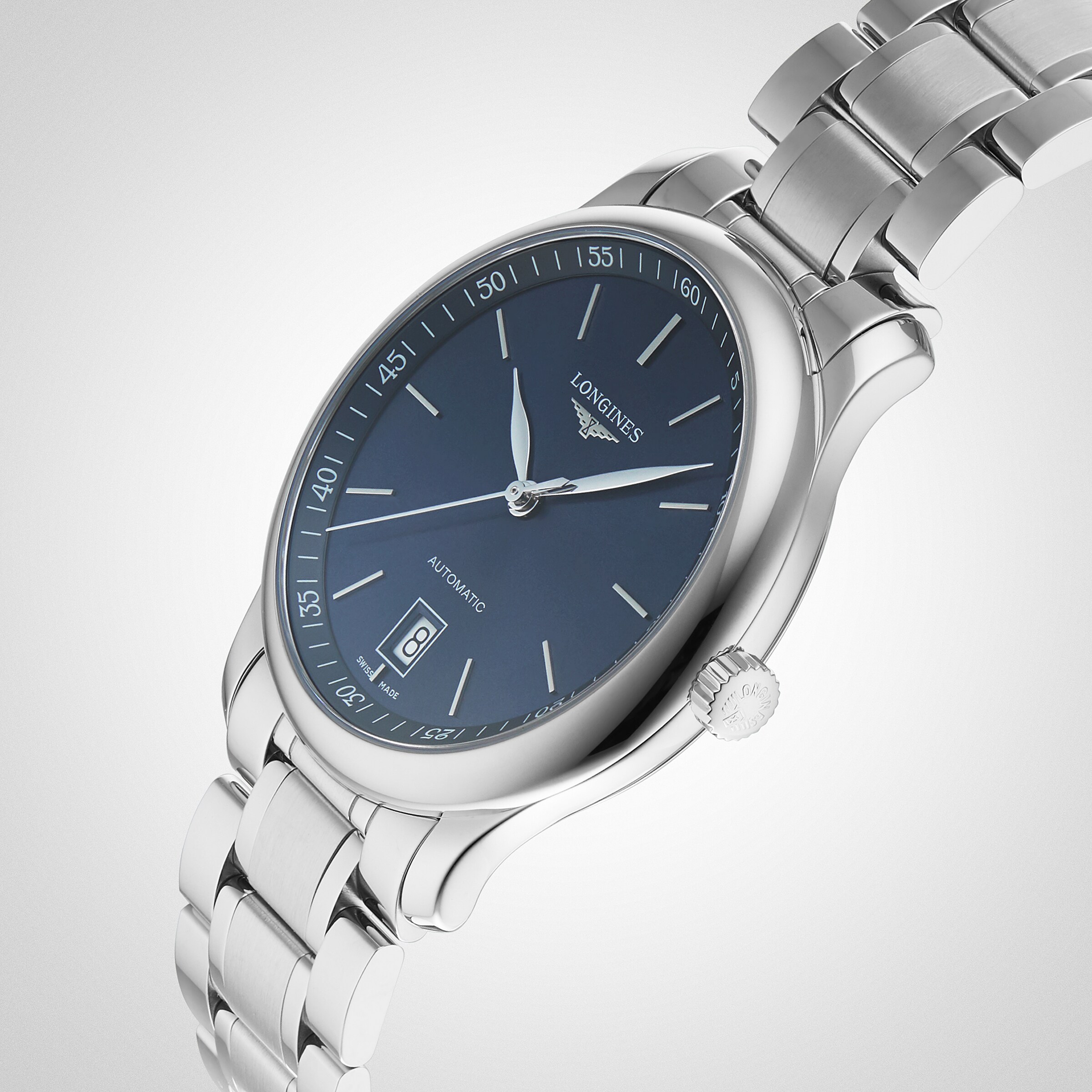 Longines Master Collection 39mm Herren Replik Uhren– Blue L26284926-5