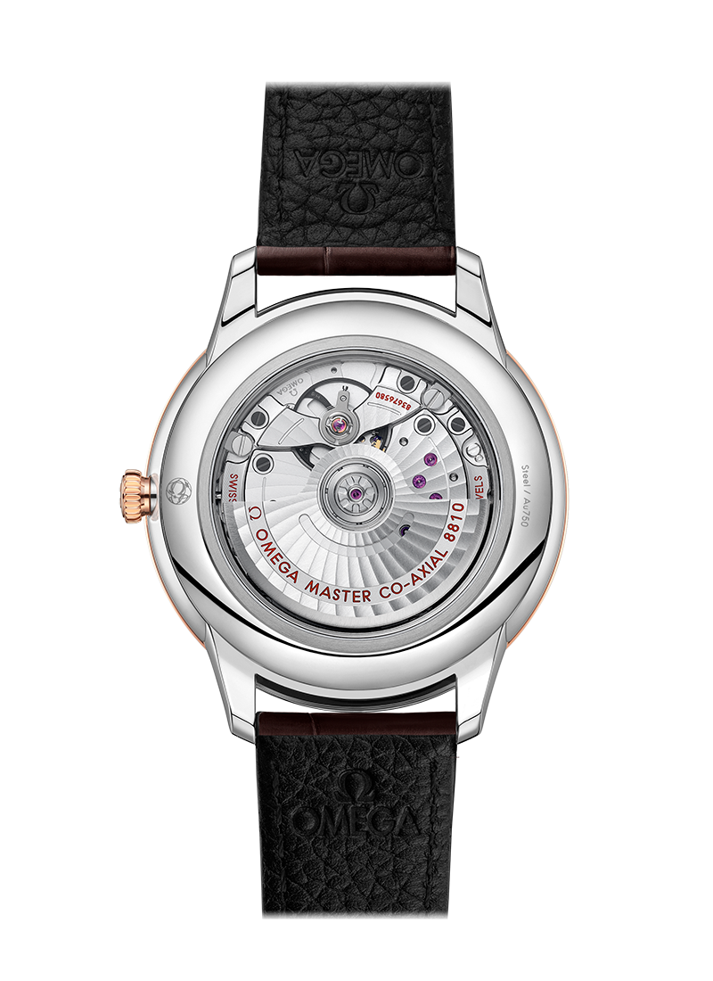 Omega de ville Steel Sedna Gold Chronometer Uhr 434.23.41.21.09.001-1