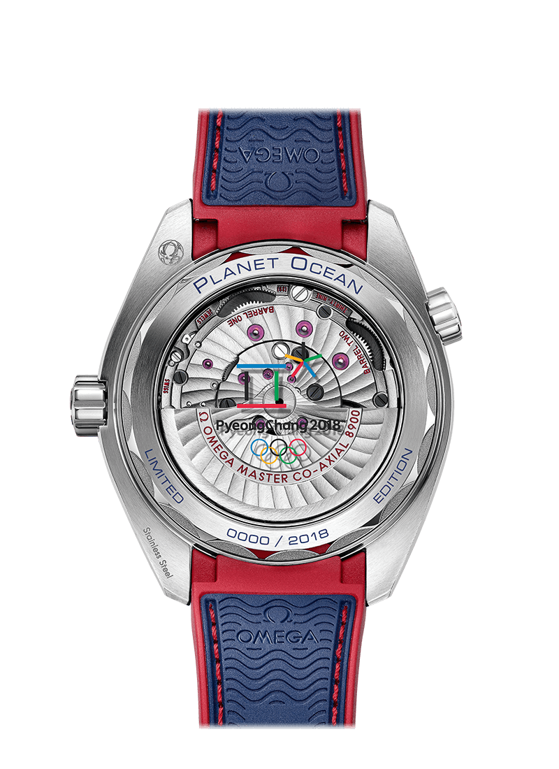 Omega Seamaster" Pyeongchang 2018" Limited Edition Replik Uhren 522.32.44.21.03.001-1