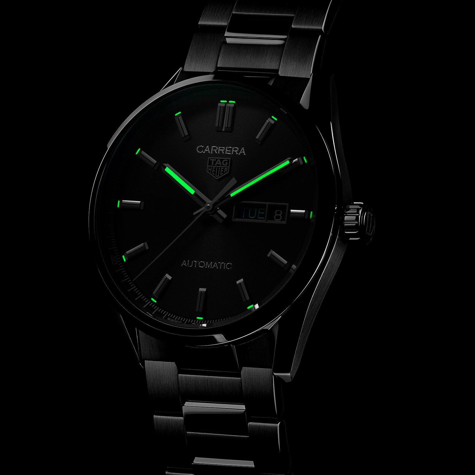 Tag Heuer Carrera Drei-Hand-41-mm-Automatikherren WBN2010.ba0640-5