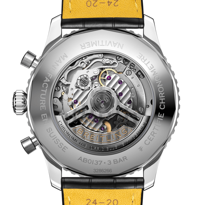 Breitling Navitimer B01 Chronograph 46 Edelstahl Black AB0137211B1P1-3