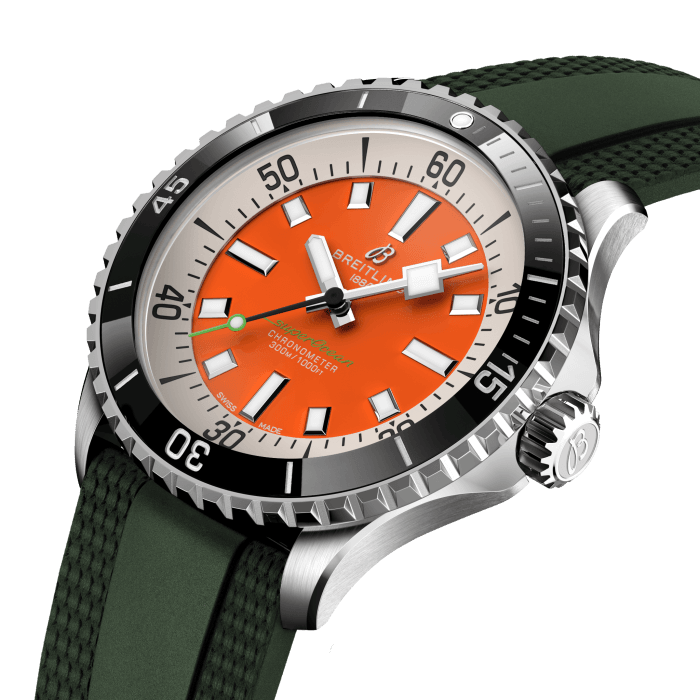 Breitling Superocean Automatic 42 Kelly Slater Edelstahl Orange A173751A1O1S1-1