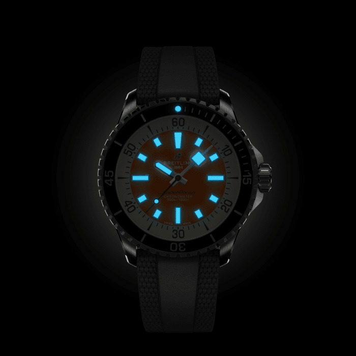 Breitling Superocean Automatic 42 Kelly Slater Edelstahl Orange A173751A1O1S1-5