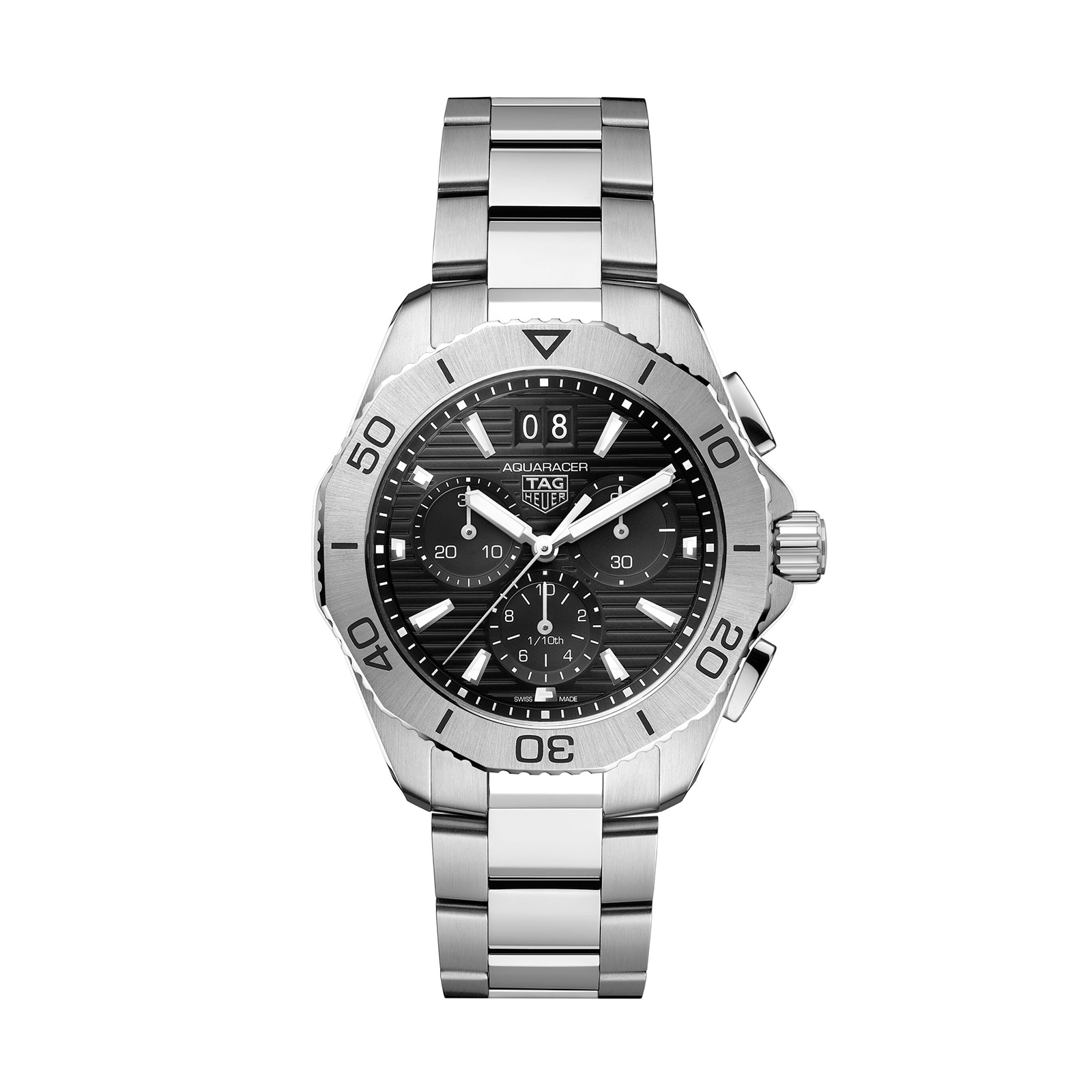 Tag Heuer Aquaracer Chronograph 40 mm Herren Schwarz CBP1110.ba0627-1