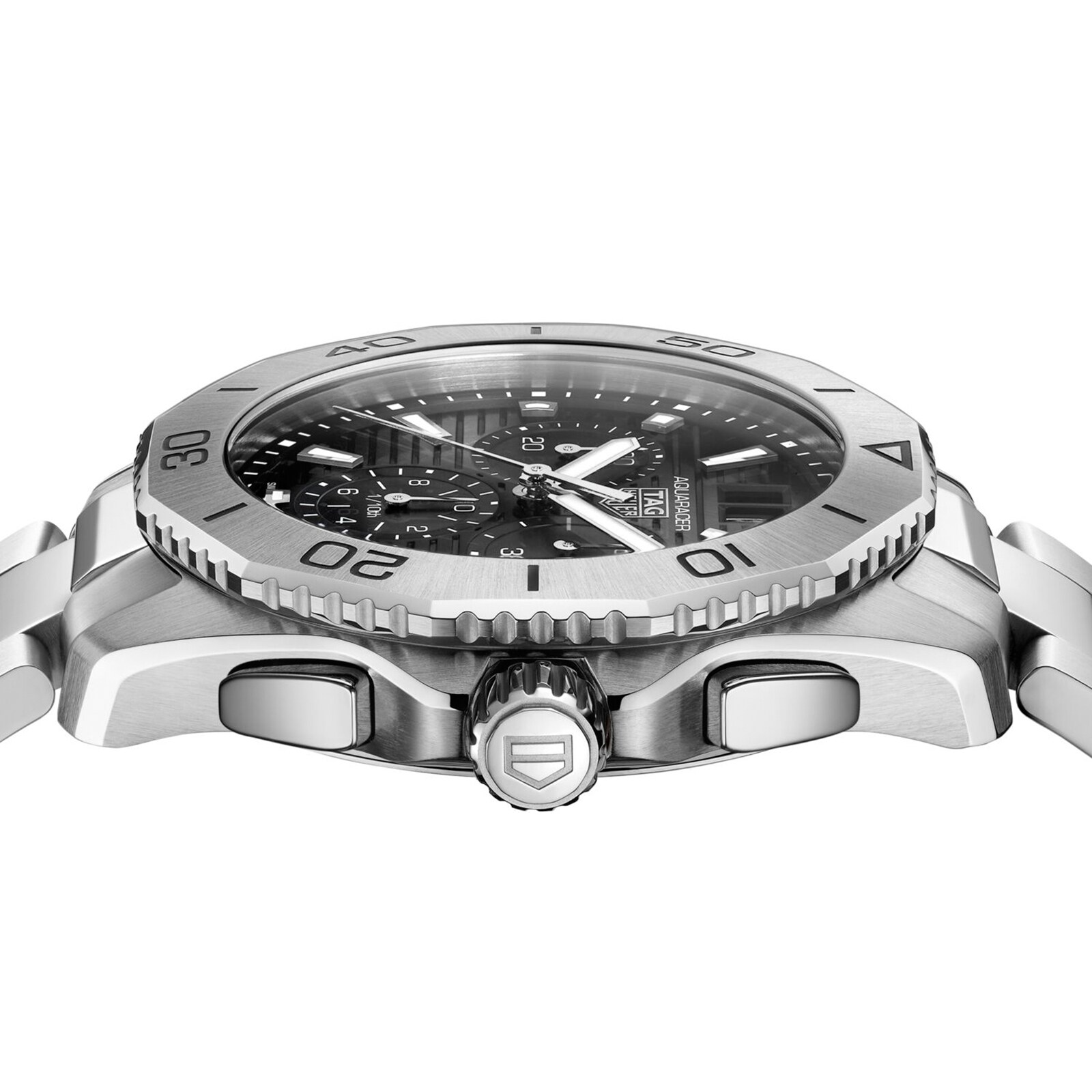 Tag Heuer Aquaracer Chronograph 40 mm Herren Schwarz CBP1110.ba0627-3