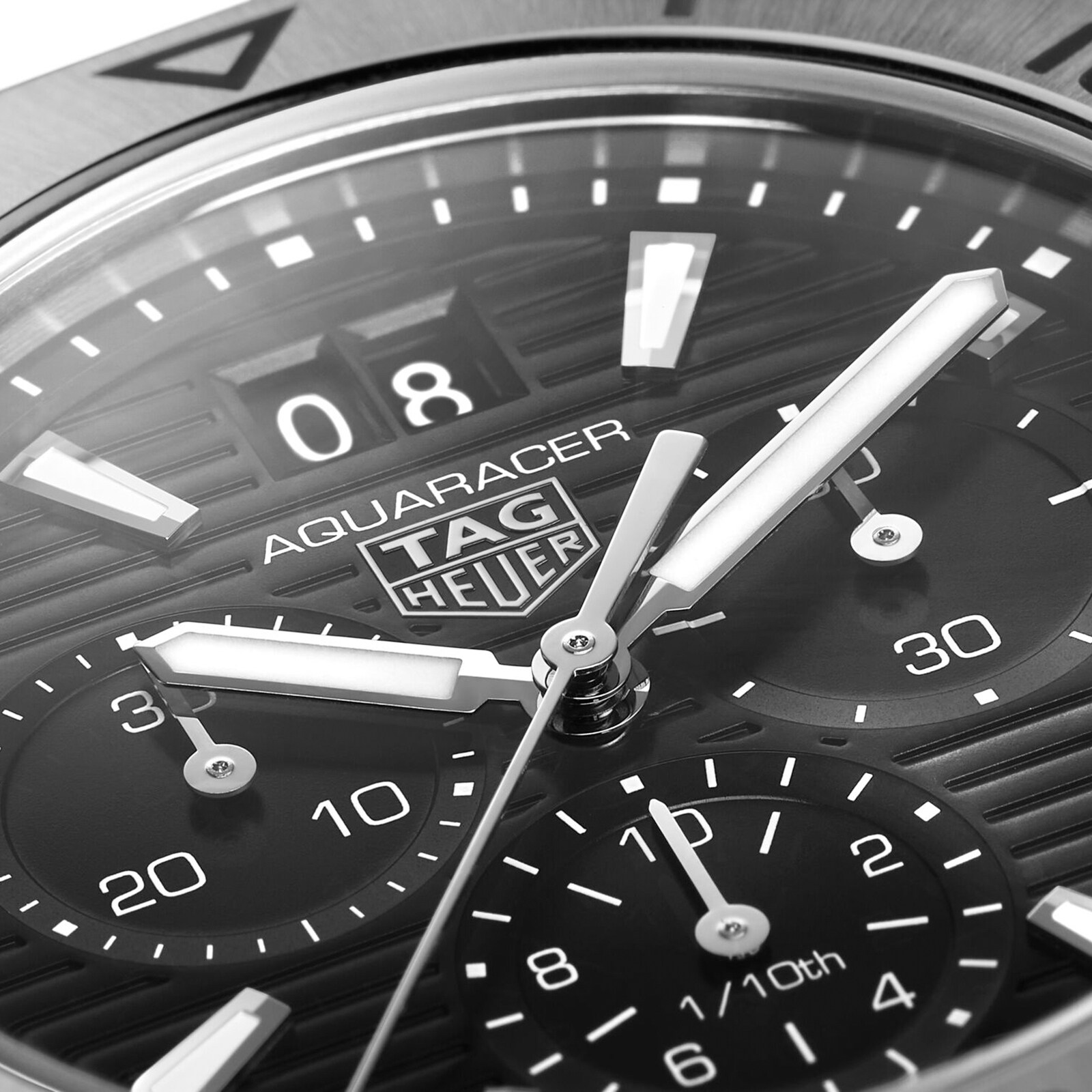 Tag Heuer Aquaracer Chronograph 40 mm Herren Schwarz CBP1110.ba0627-4
