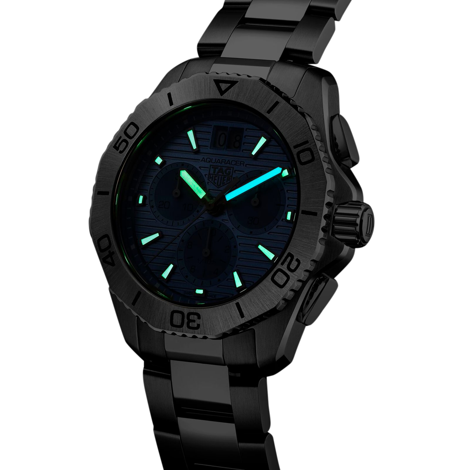 Tag Heuer Aquaracer Chronograph 40 mm Herren Blau CBP1112.ba0627-7