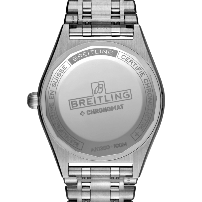 Breitling Chronomat Automatic 36 Edelstahl (Edelstahl) Weiß A10380591A1A1-3