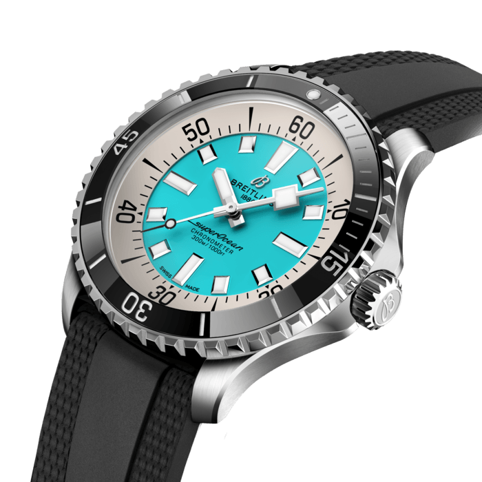 Breitling Superocean Automatic 44 Edelstahl Türkis A17376211L2S1-1