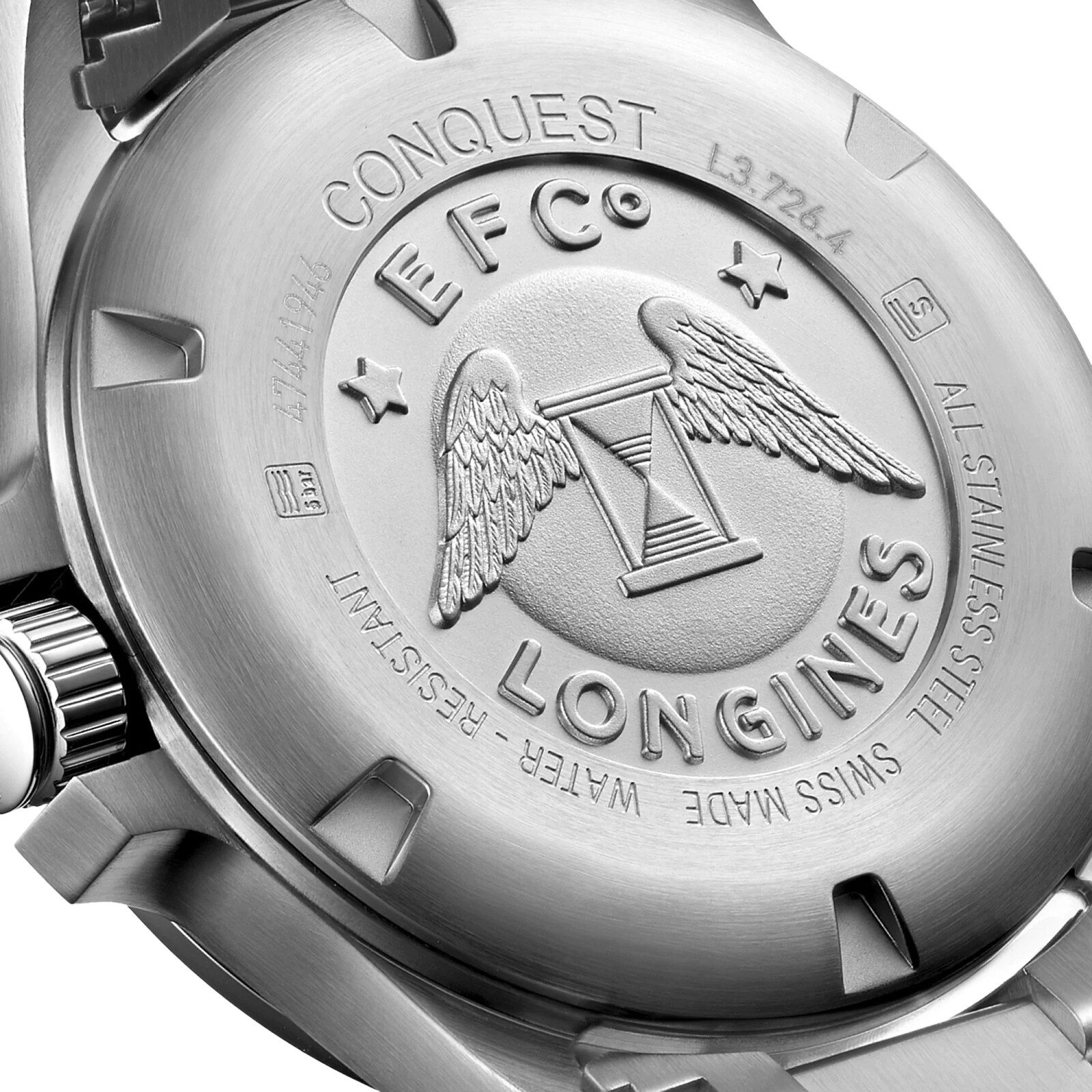 Longines Conquest V.H.P 43mm Herren silber L37264766-3