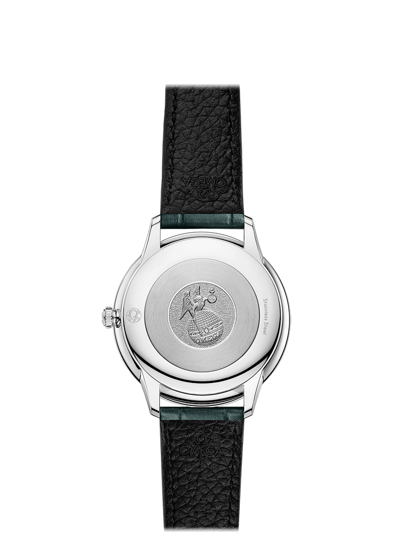 Omega de Ville Steel Diamonds Replik Uhren 434.13.30.60.60.001-1