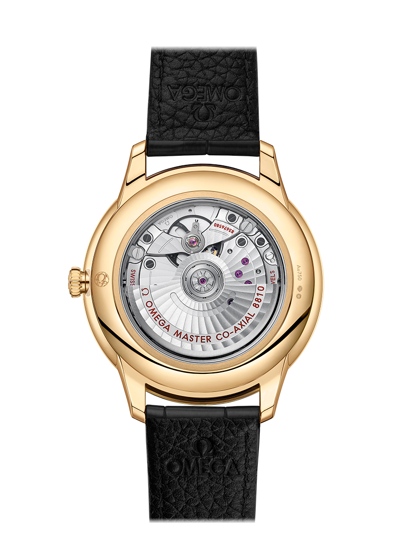 Omega de ville Gelbgold Chronometer Uhr 434.53.41.21.10.001-1