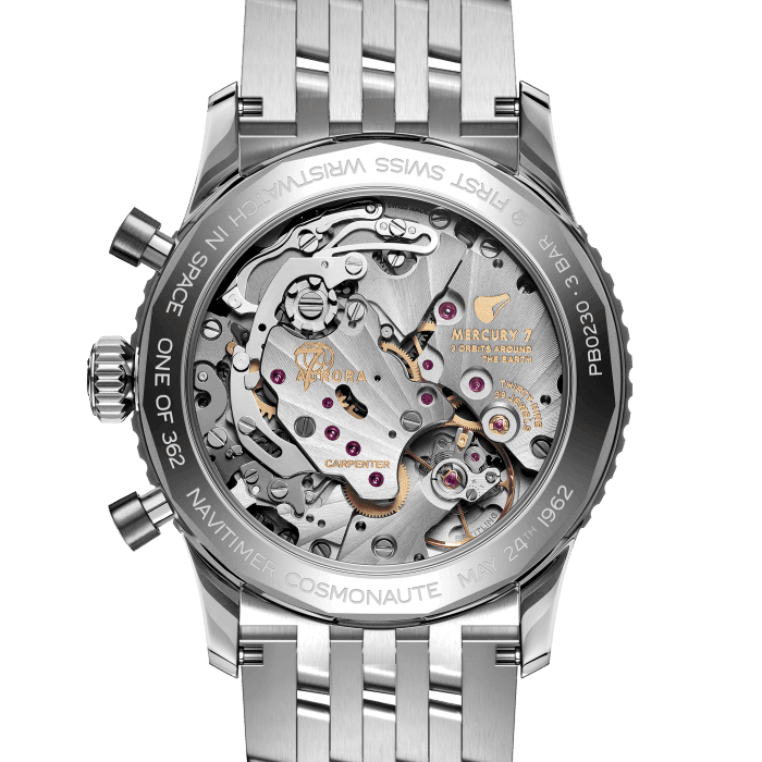 Breitling Navitimer B02 Chronograph 41 Kosmonaute Edelstahl& Platin schwarz PB02301A1B1A1-3