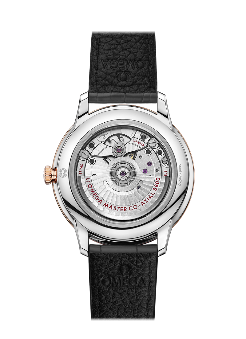 Omega de ville Steel Sedna Gold Chronometer Uhr 434.23.40.20.06.001-1