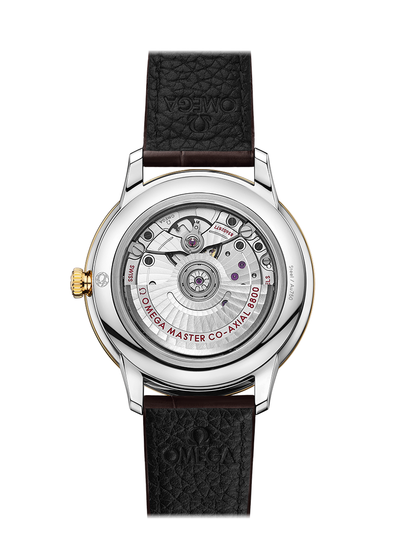 Omega de Ville Stahlgelbgold Chronometer Uhr 434.23.40.20.52.001-1