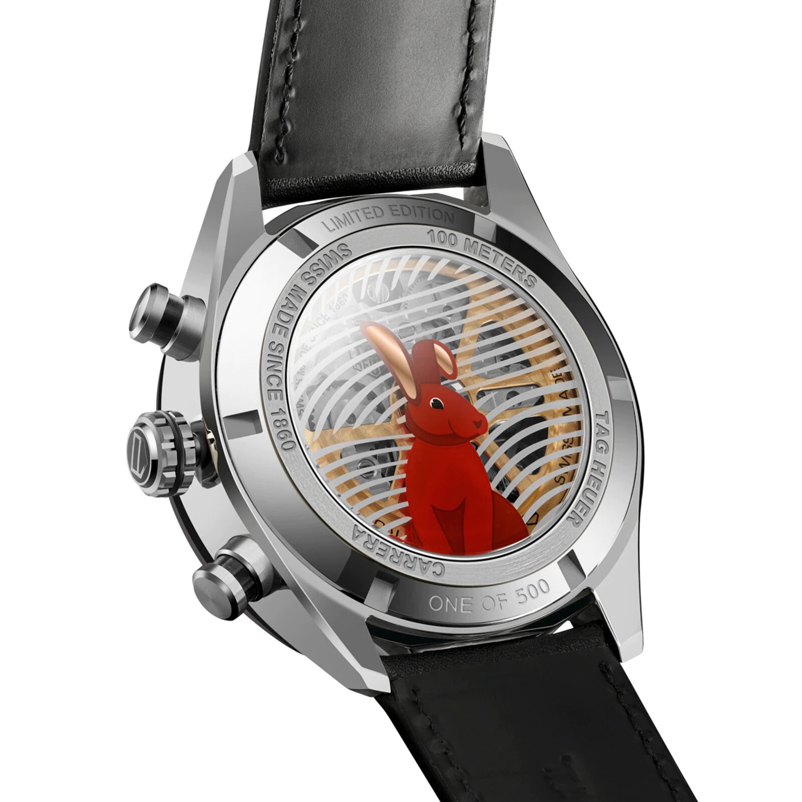 Tag Heuer Carrera Rabbit Limited Edition 44mm Herren Replik Uhren CBN2A1L.FC6521-3