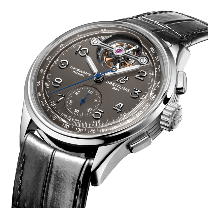 Breitling Premier B21 Chronograph Tourbillon 42 Gaston Breitling 18K Weißgold Anthrazit JB2120A61B1P1-1