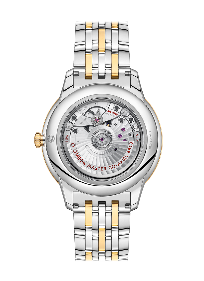 Omega de Ville Stahlgelbgold Chronometer Uhr 434.20.41.21.02.001-1