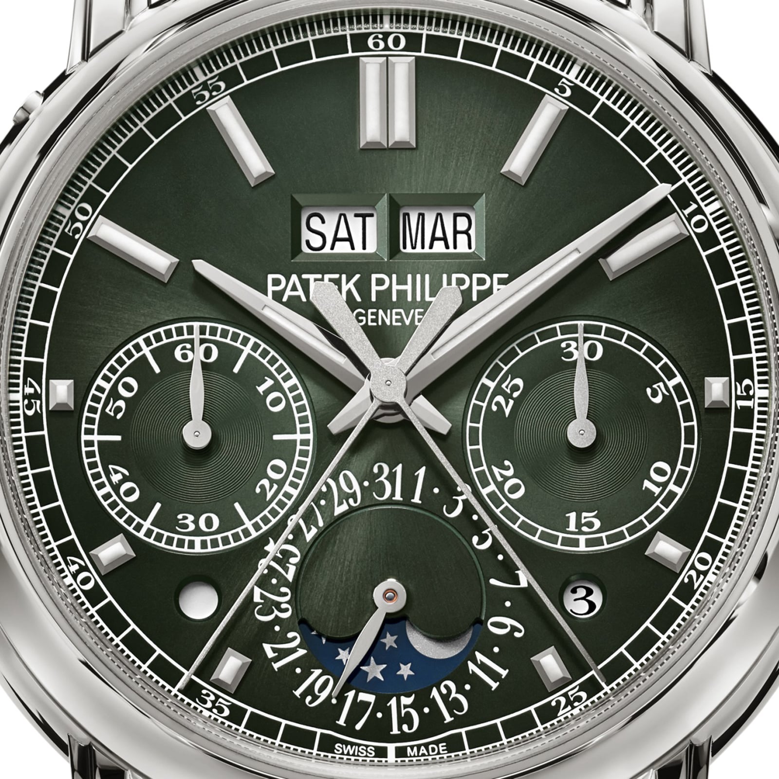 Patek Philippe Grand Komplikationen Weiß Gold 5204G-001-5