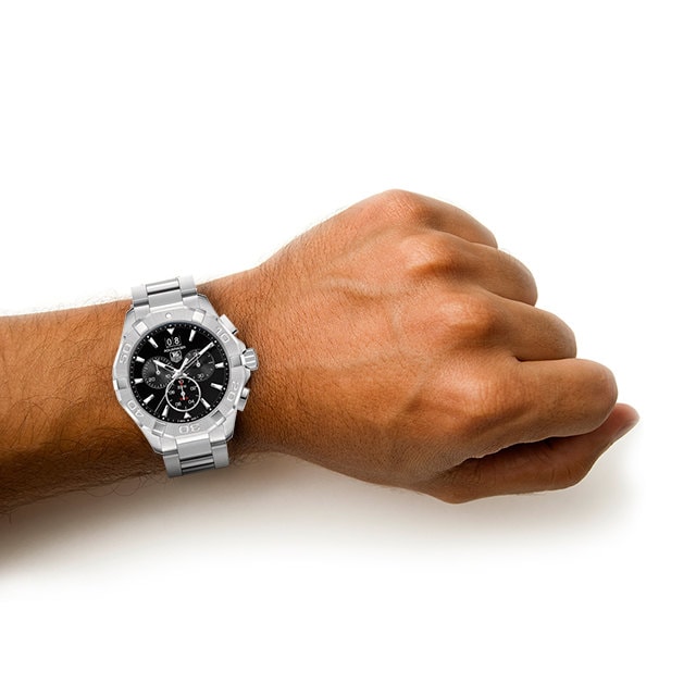 Tag Heuer Aquaracer 43mm Quarz Chronograph Herren Replik Uhren Cay1110.ba0927-2