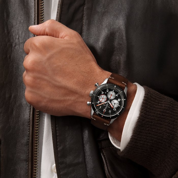 Breitling Aviator 8 B01 Chronograph 43 Moskito Edelstahl Schwarz AB01194A1B1X1-4