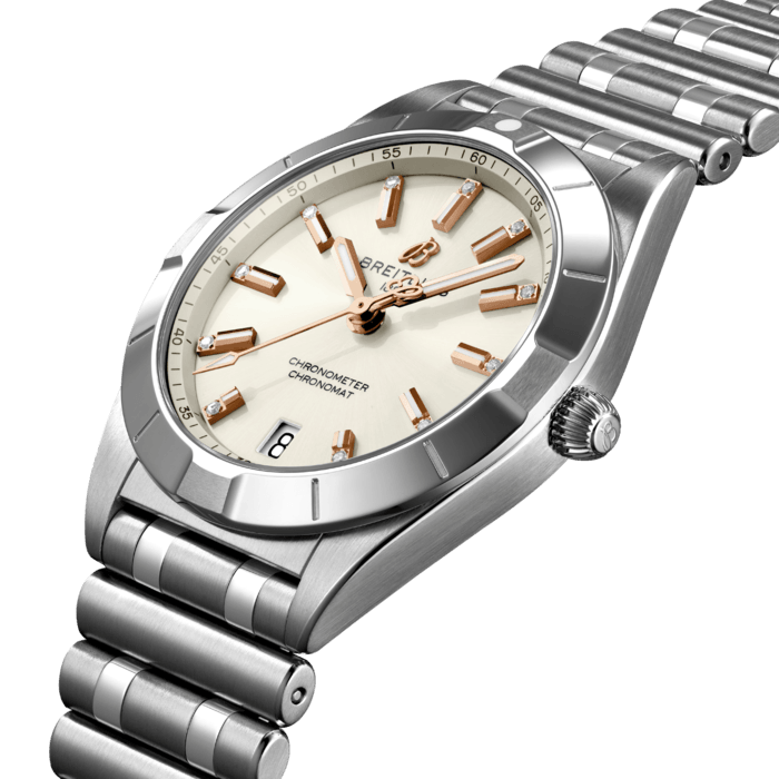 Breitling Chronomat 32 Edelstahl Weiß A77310101A3A1-1