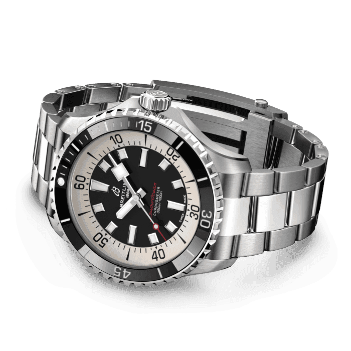 Breitling Superocean Automatic 44 Edelstahl Black A17376211B1A1-2