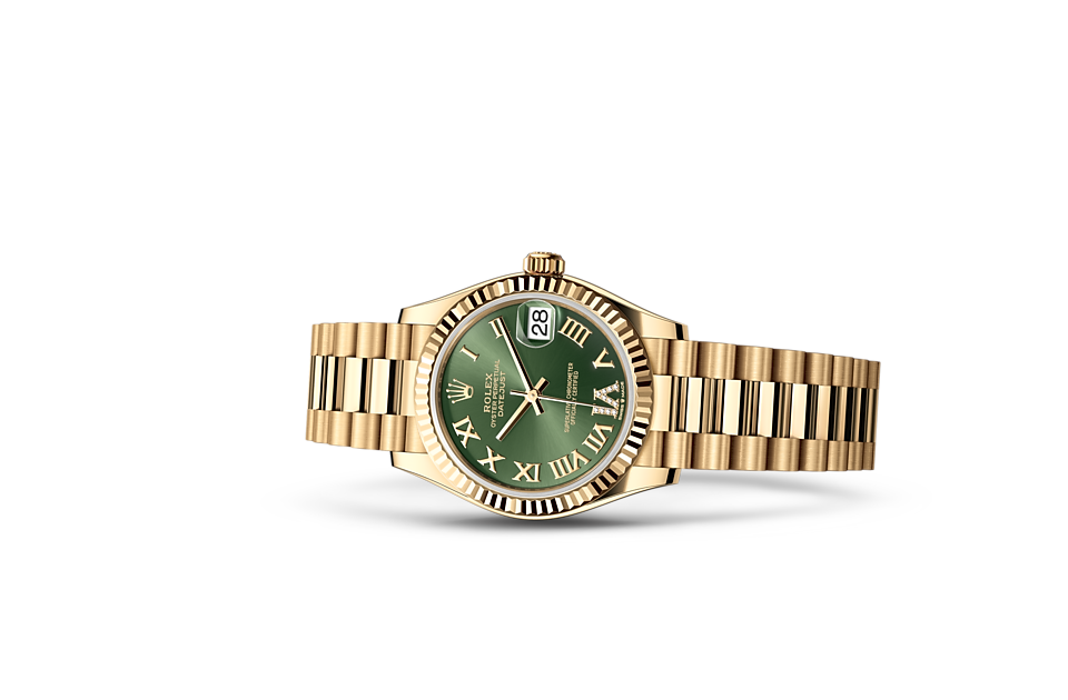Rolex Datejust 31 Oyster 31 mm Gelbgold M278278-0030-1