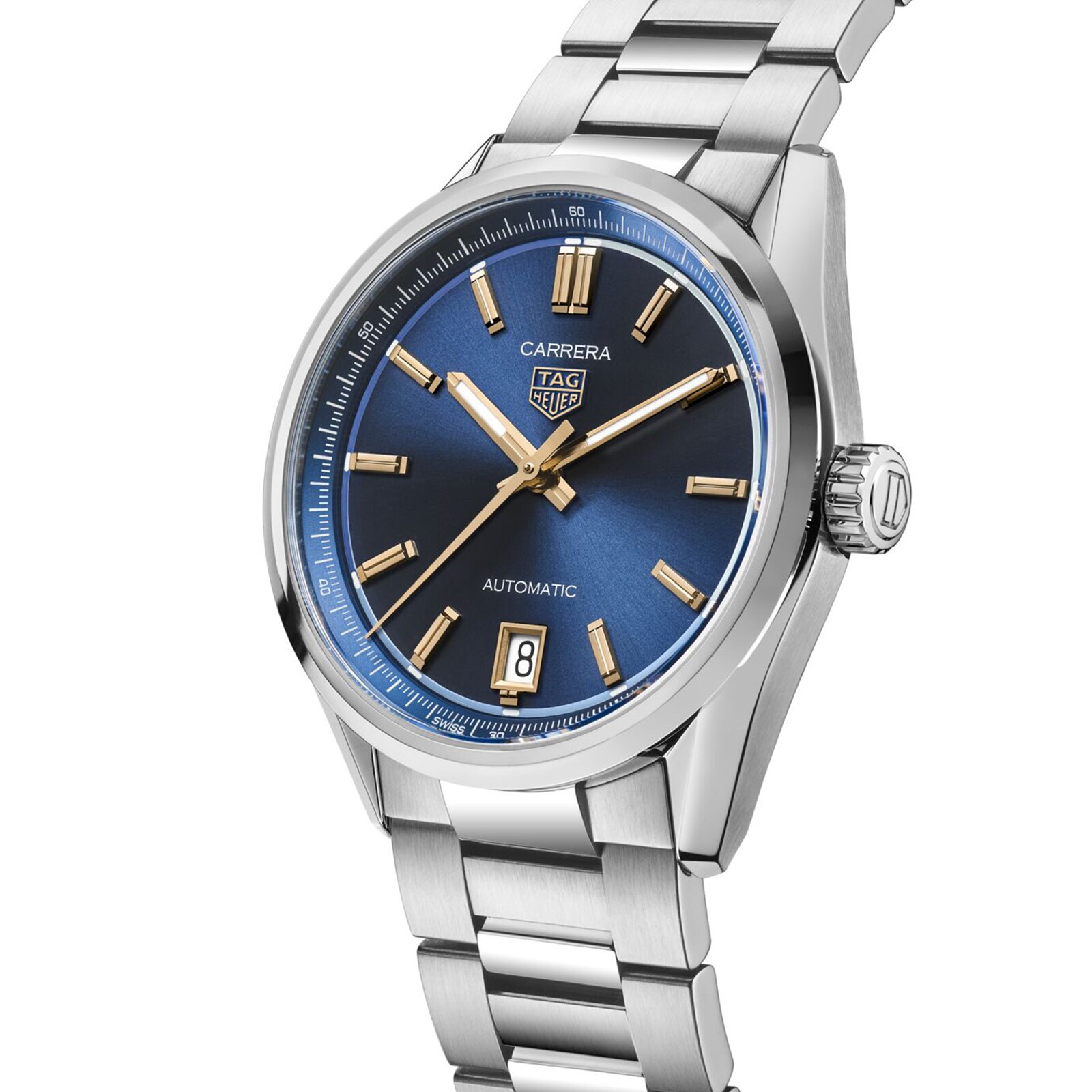 Tag Heuer Carrera Datum 36mm Damen sehen tiefblau WBN2311.ba0001 an-1