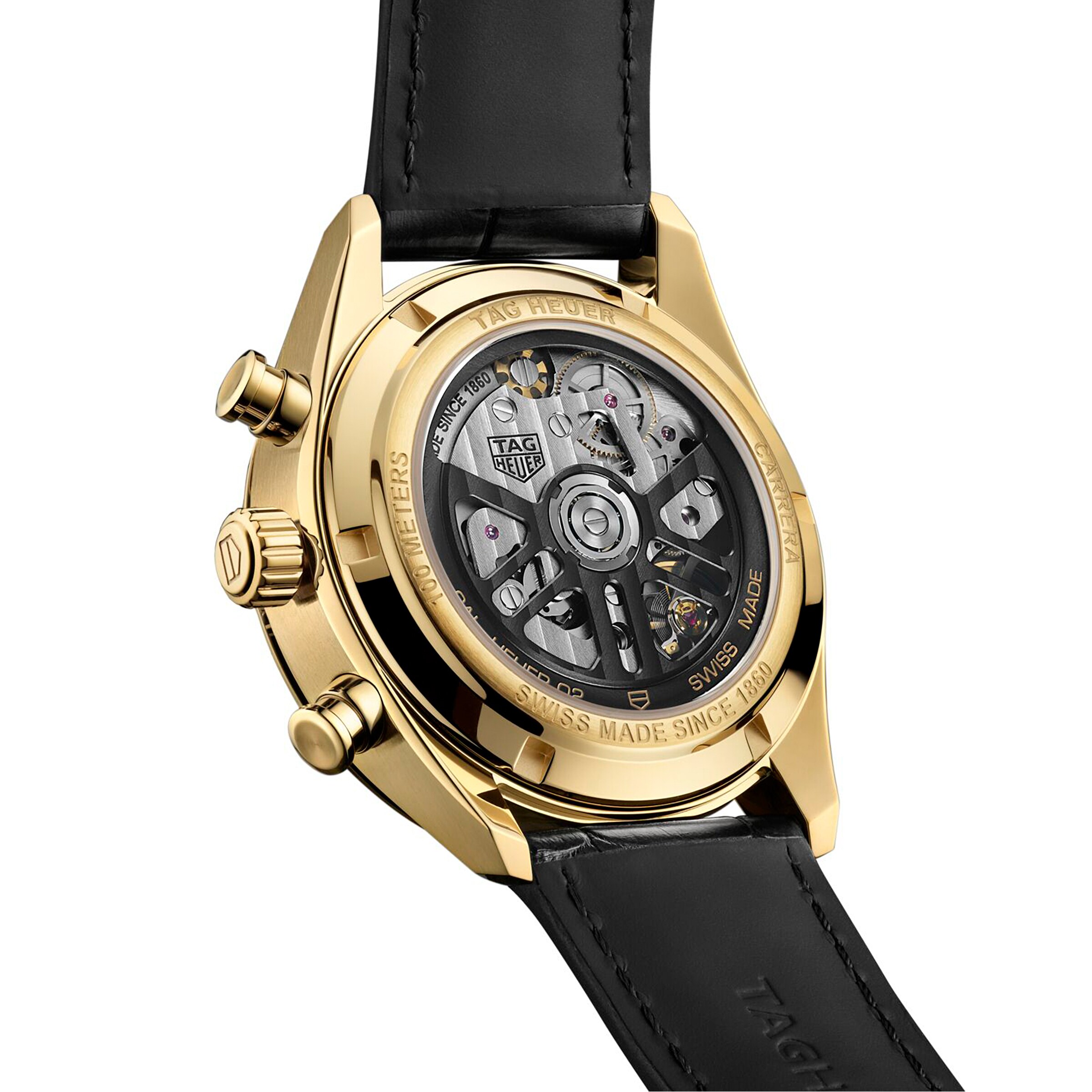 Tag Heuer Gold Carrera Chronograph 42mm CBN2044.FC8313-1