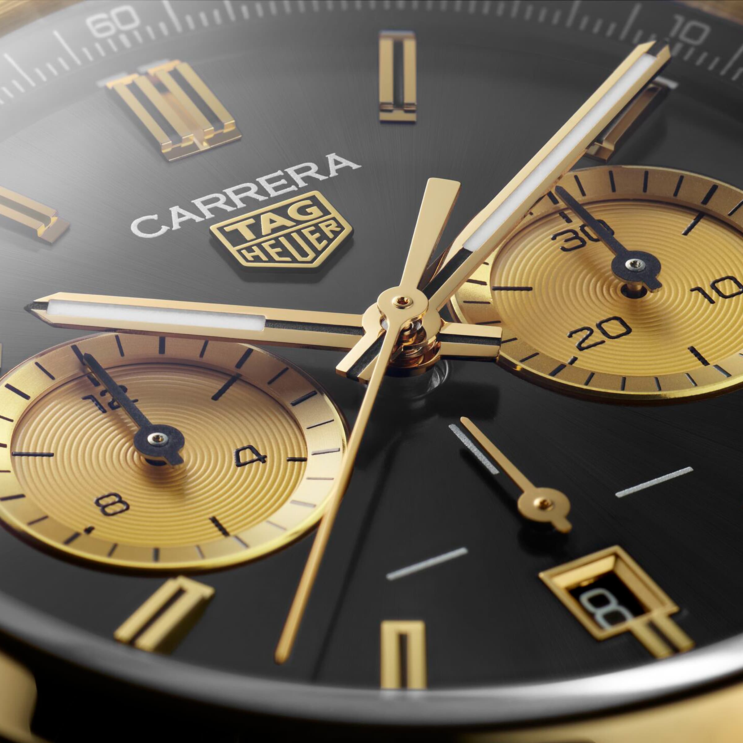 Tag Heuer Gold Carrera Chronograph 42mm CBN2044.FC8313-3