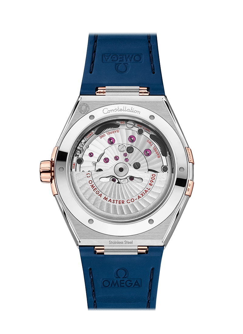 Omega Constellation Stahl Sedna Gold Chronometer Uhr 131.23.41.21.03.001-1