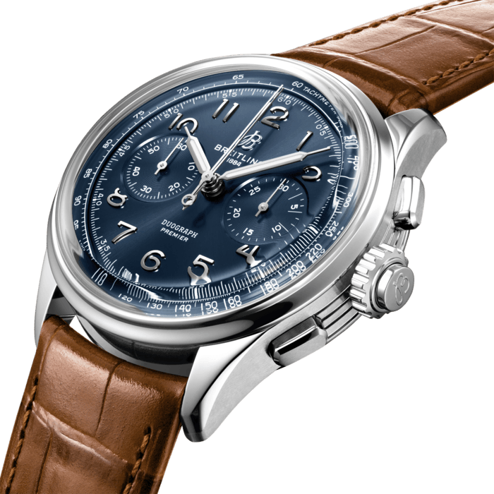 Breitling Premier B15 Duograph 42 Edelstahlblau AB1510171C1P1-1