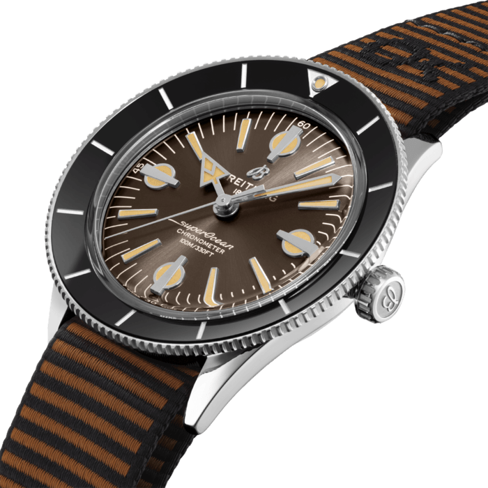 Breitling Superocean Heritage’ 57 Außenbekannter Edelstahl Brown A103703A1Q1W1-1