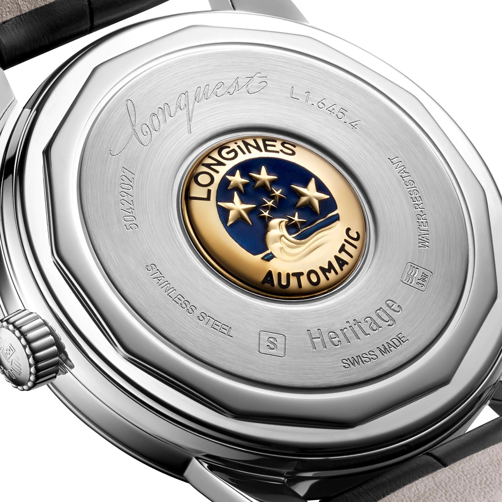Longines Conquest Heritage Heritage beobachten Sunray Silver L16454754-3