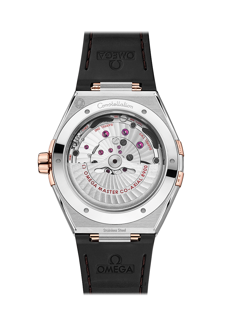 Omega Constellation Stahl Sedna Gold Chronometer Uhr 131.23.41.21.11.001-1