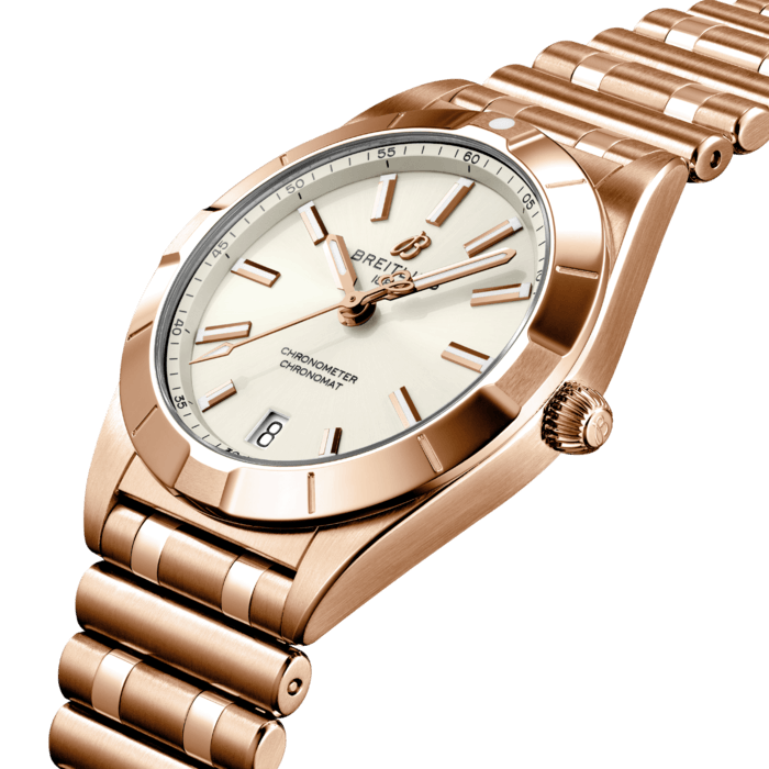 Breitling Chronomat 32 18K Rot Gold Weiß R77310101a1r1-1