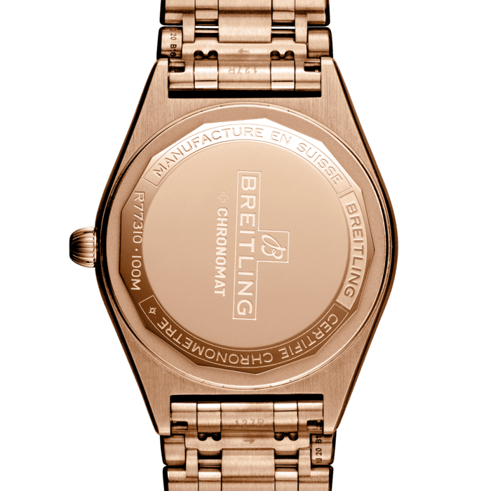 Breitling Chronomat 32 18K Rot Gold Weiß R77310101a1r1-3