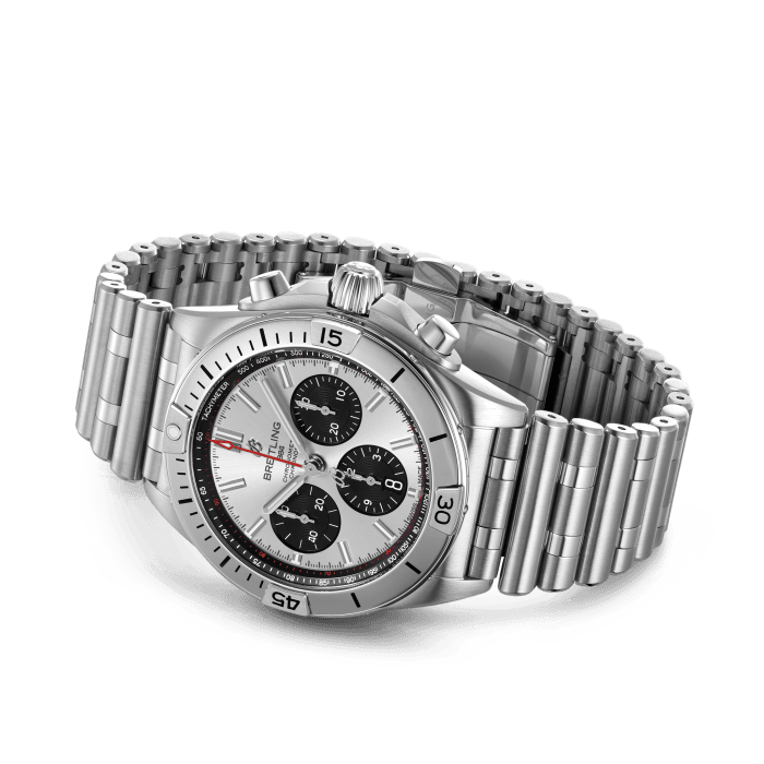 Breitling Chronomat B01 42 Edelstahl Silber AB0134101G1A1-3