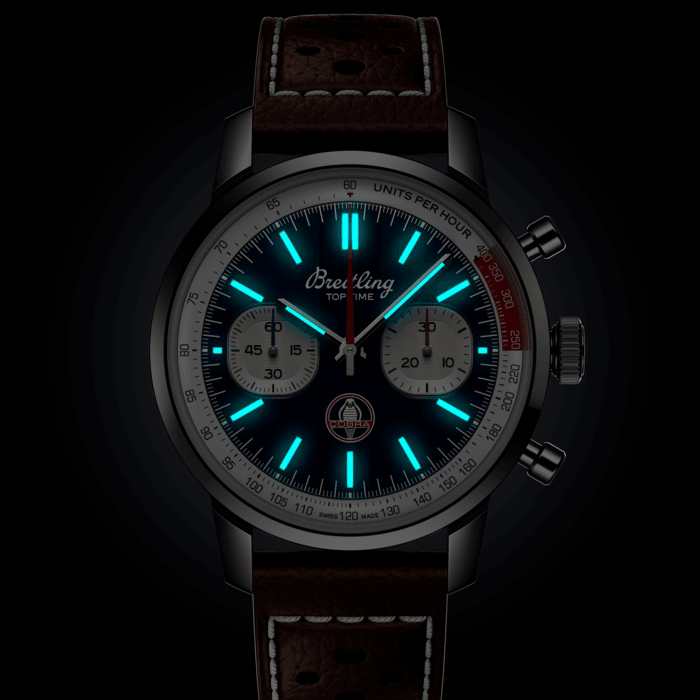 Breitling Top Time B01 Shelby Cobra Edelstahl Blau AB01763A1C1X1-4